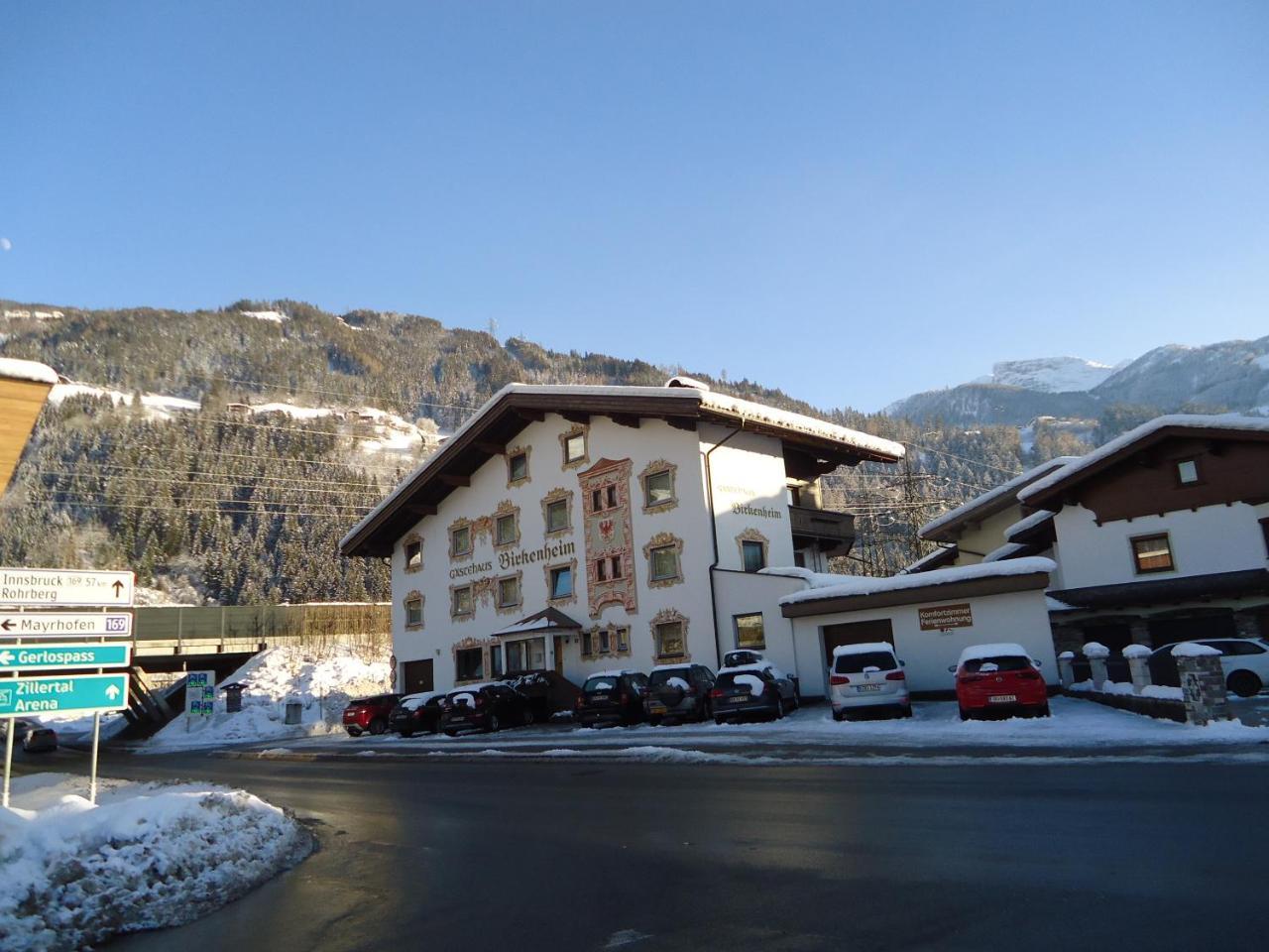 Gaestehaus Birkenheim Zell am Ziller Eksteriør bilde